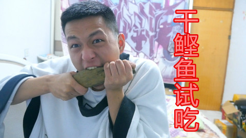 全球最坚硬的食物干鲣鱼!我甚至可以用它做一把刀